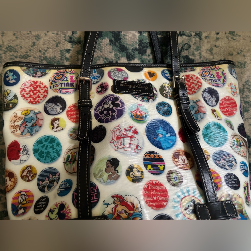 Dooney and Burke Disney Tote. By Disney Parks.
